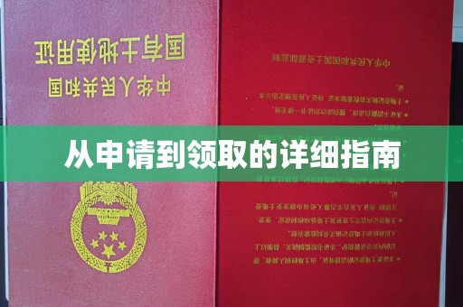 郁南从申请到领取的详细指南