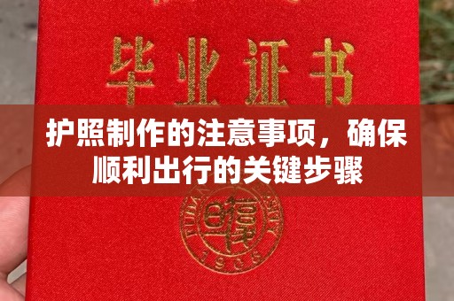 郁南护照制作的注意事项，确保顺利出行的关键步骤